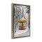 Stupell Industries Winter Wonderland Carousel Floating Frame, design by Petal Prints Design